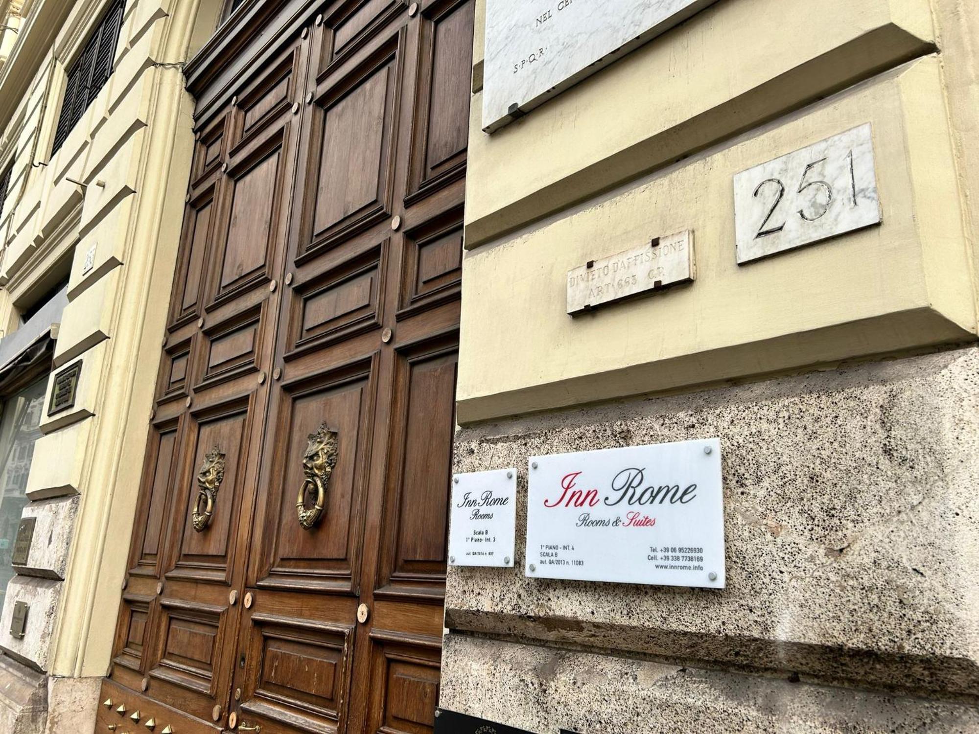 Inn Rome Rooms & Suites Екстериор снимка